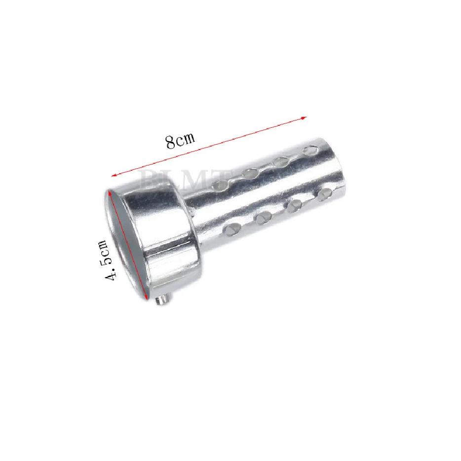 35mm 42mm 45mm 48mm 60mm Universal DB Killer Slip On Motorcycle Silencer Exhaust Flow Moto Escape Muffler