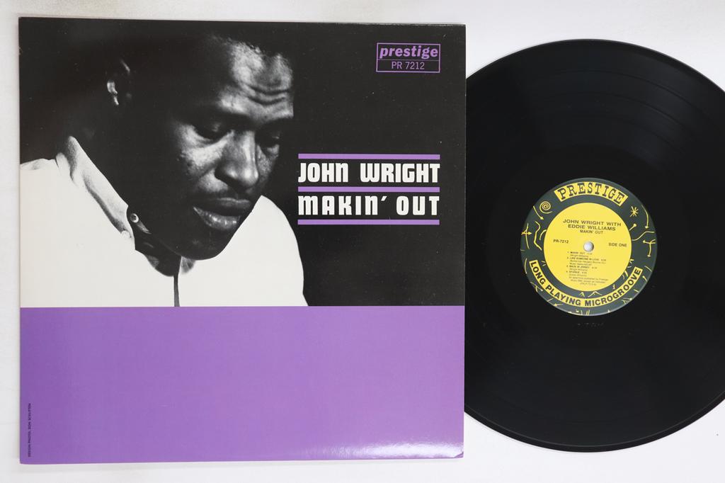LP Record JOHN WRIGHT - Makin' Out WWLJ7039 PRESTIGE 1991 Japan Jazz Used