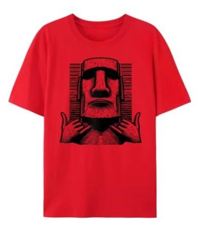 Summer New Pattern Printed Tshirt Suitable For Both Unisex And Unisex Simplecasualashionable And Versatile Pure Cotton Tshirt