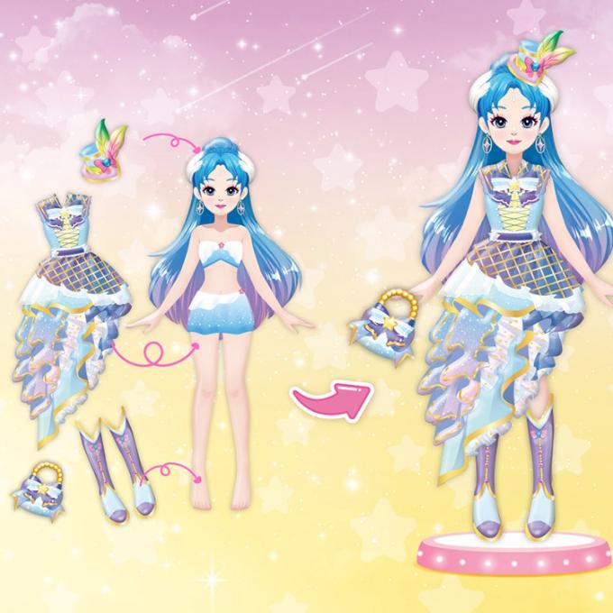 Hergestellt in Korea - Prinzessin Fang! Teenieping Gold Cody Aufkleber (Partyprinzessin / Idolprinzessin) (3 Optionen)