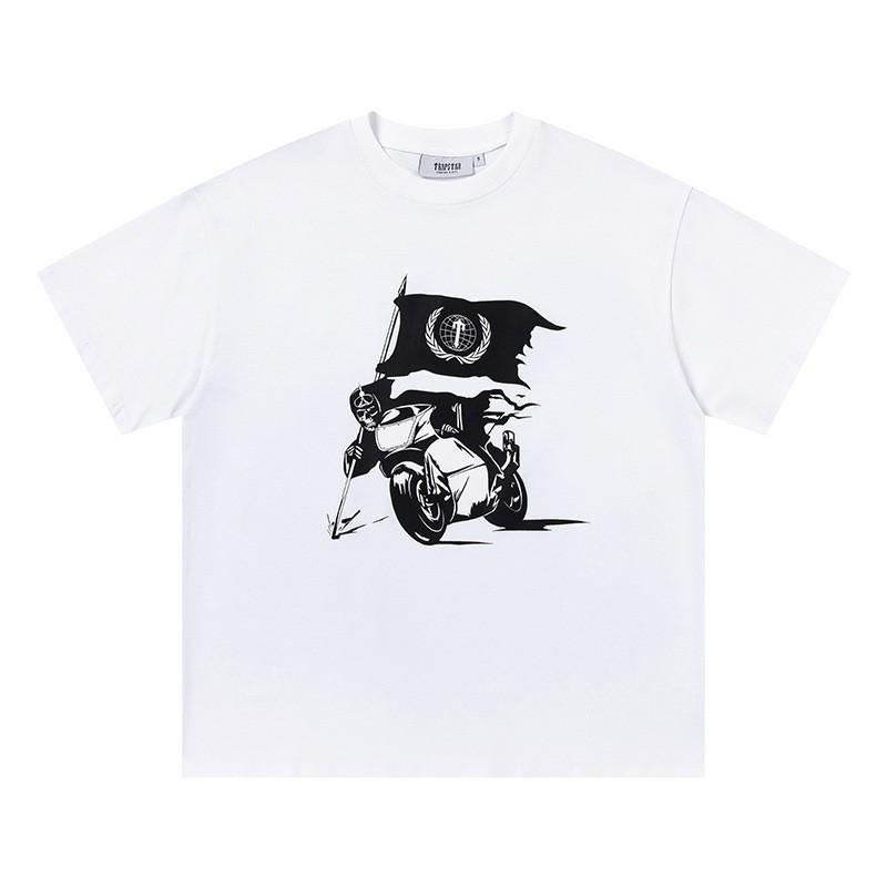 Bawełniany T-shirt z grafiką Premium Unisex Oversize Streetwear Casual z krótkim rękawem