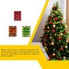 24PCS Christmas Ball Plastic Round Xmas Balls Elegant Waterproof Festive Ornaments Wreath New Year Home Outdoor