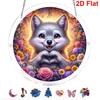 1pc, 2D Flat - Acrylic Puzzle - Suncatcher - Three-Layer Acrylic - Middle Layer Is a Puzzle - Stained Glass Effect Window Hanging Decoration, "Little 