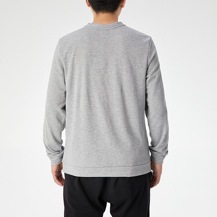 Nike Sweatshirts Men's Gray Crew Neck Moderate CU6796-063