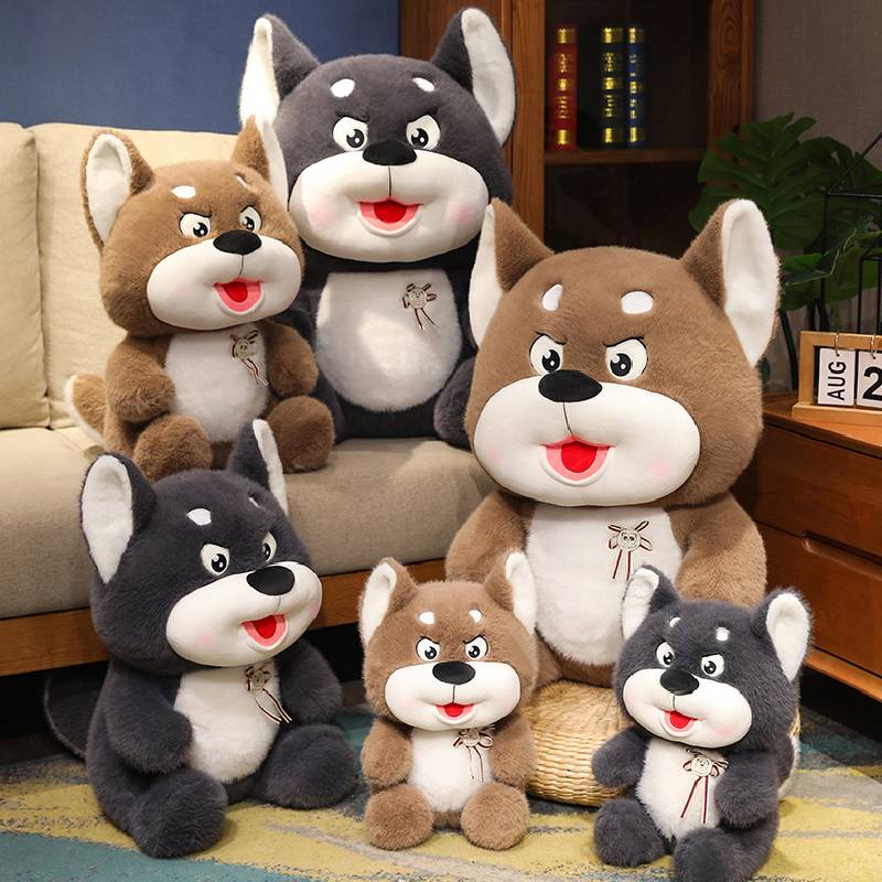 Husky Cartoon Plush Toy Fashion Cute Cute Dog Children Birthday Holiday Gift