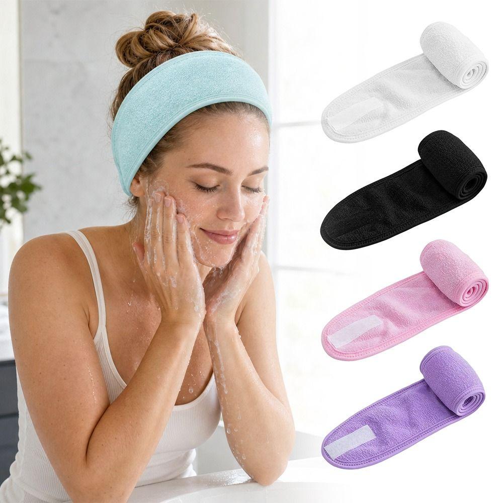 Stretchable Towel Headband Adjustable Hair Band New Head Wrap  Face Wash