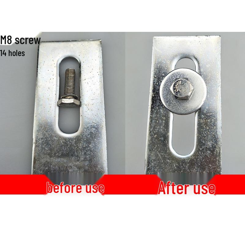Thickened Galvanized Metal Flat Washer Spacer M4-M10