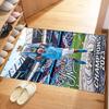 Haaland Personalized Name Floor Rug Office Rug Suitable For Dormitory Dining Room Decorate Room Hallway Antislip Carpet Decorate Offices