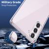 For Samsung Galaxy S23 Super Clear TPU Phone Case Anti-fingerprint Mobile Phone Shell Cover