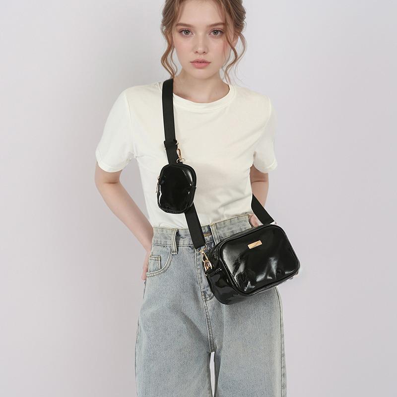 New Messenger Bag Mother and Child Bag Lis Ag Bag Women's Fashion Sequins Solid Color Fashion Women's Bag