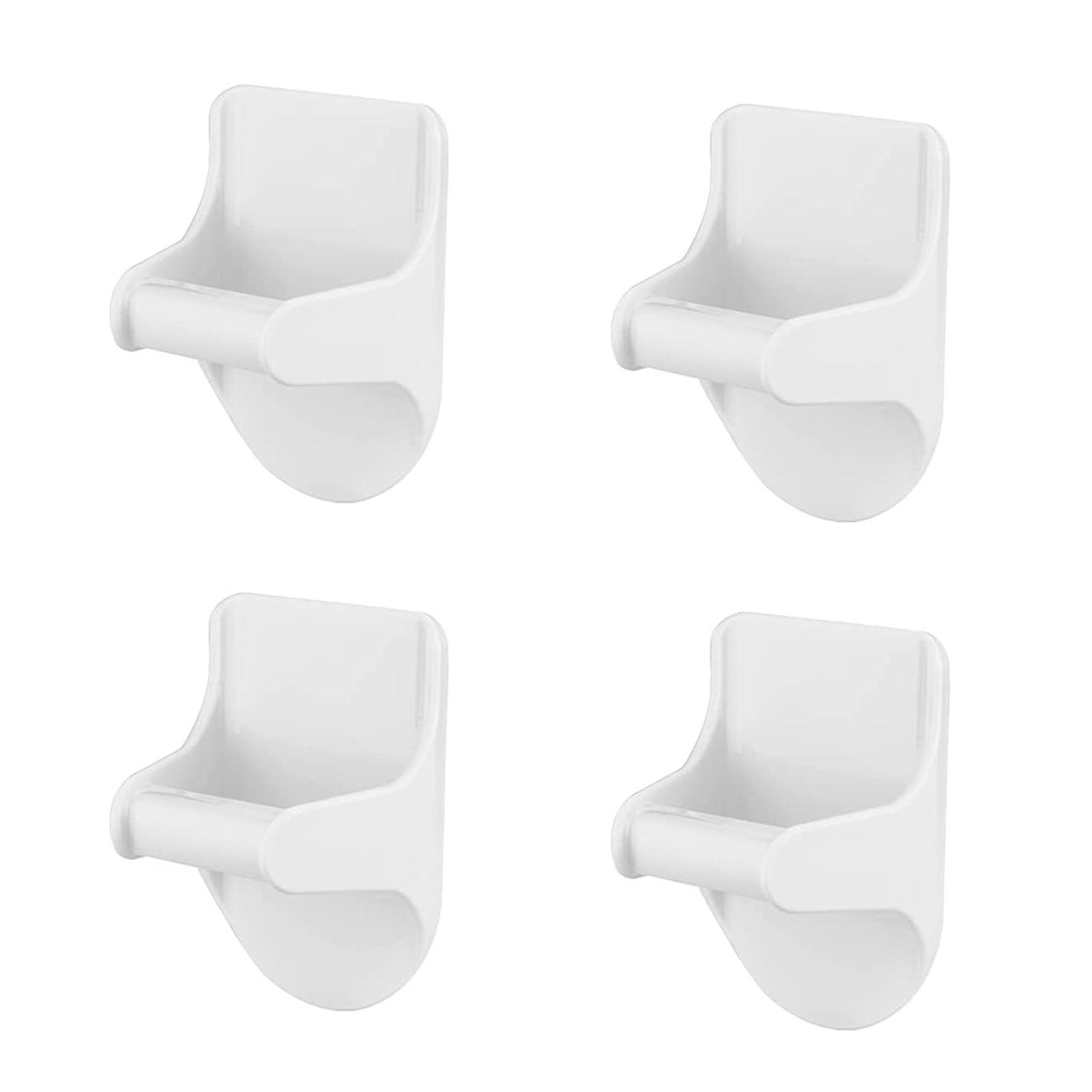 

4/8Pcs Wall-mounted ABS Spray Bottle Holder Space-saving Easily Install Spray Bottle Holder for Smooth Surface Kitchen Bathroom