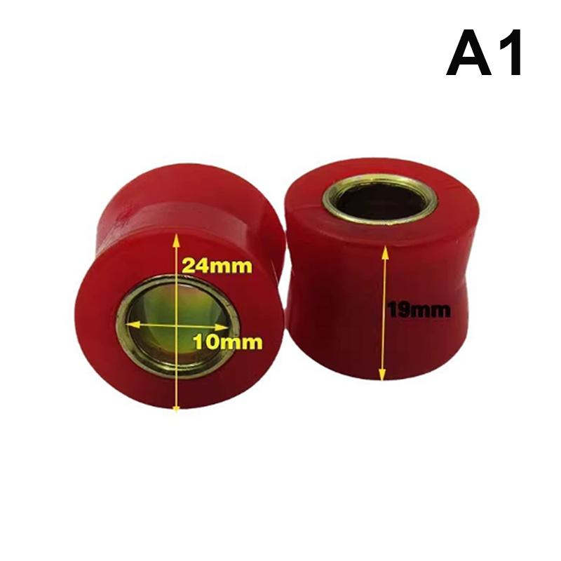 

4 шт. 10/12 мм мотоциклетный передний/задний амортизатор резиновый буфер резиновый красный амортизатор бампер блок втулка подушка резина 10mm