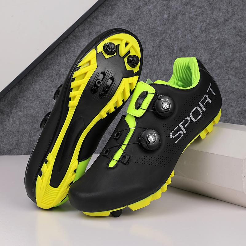 Cycling Sneaker Mtb with Cleats Men Carbon Sports Speed Bike Shoes Women Mountain Racing Flat SPD Road Cycling Footwear