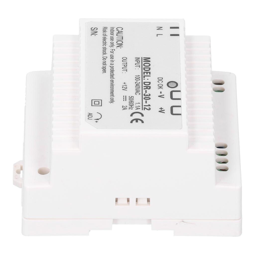 BERM Switch Power Supply DINRail Type Switching Transformer Driver DR3012 100-240VAC