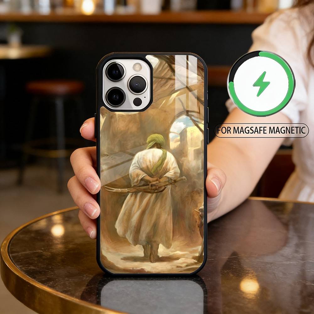 Imam H-Hussain S-Shia Ali Phone Case For iPhone17,16,15,14,13,12,11 Plus,Pro Max Magnetic For Magsafe Wireless Charging