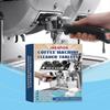 Jakehoe coffee machine descaling and cleaning sheet, dirt and oil stains clean, keeping kitchen equipment hygienic, effervescent tablets