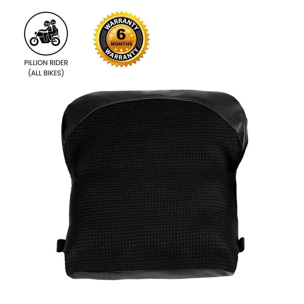 Pillion Motorcycle Air Cushion | Shock-Proof | No Pump Required | Inflatable Seat Cushion for Bike | Comfortable Long Ride Pad