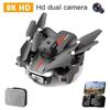 NEW P11 Max RC Drones 8K Professional HD Dual Camera Wifi Four-way Intelligent Obstacle Avoidance Foldable Quadcopter Toys Gifts