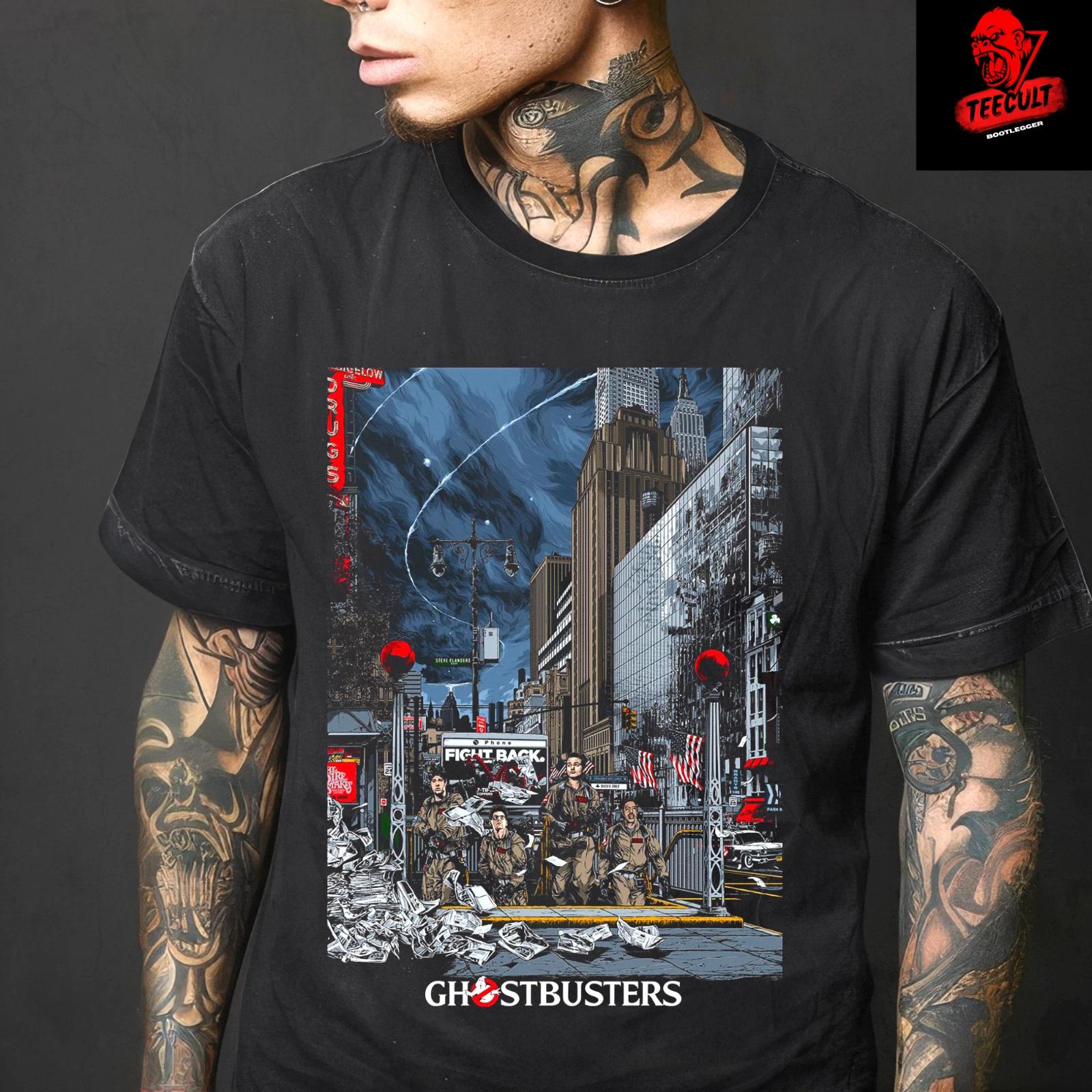 Men s and Women s T-shirts Ghostbusters (1984) Retro Movie Vintage Horror Cotton Unisex XXXXL
