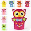 Children's Diy Craft Kit Non-woven Fabric Cartoon Animal Hand Puppets Kindergarten Handicraft Toy Set Characters)