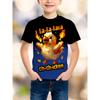 Summer La-La-La Lava Chicken Jockey Funny T Shirt High Quality Fashion Tee Boy Casual Short Sleeve Top