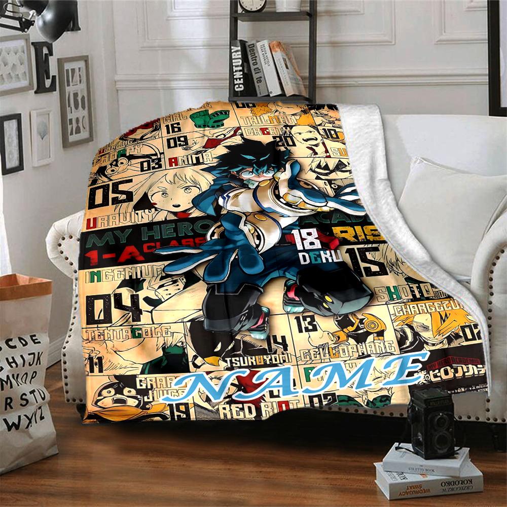 Custom 1pc Adventure Fantasy Land Blanket, Soft And Comfortable Blanket, Casual Warm, Camping Travel Blanket, Birthday Gift Q912107