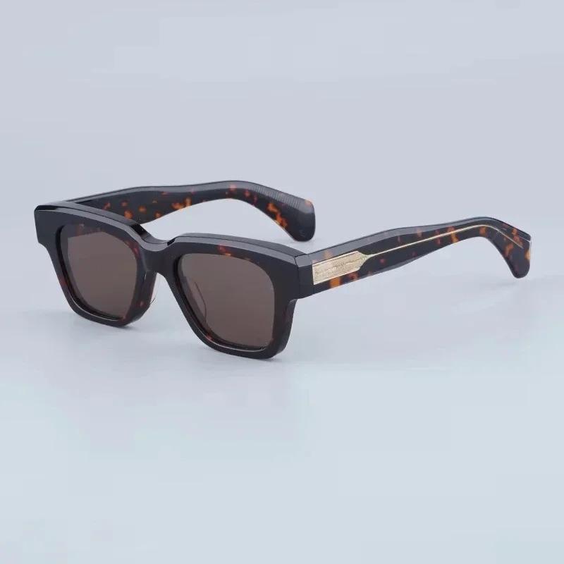 JMM Fellini Sunglasses Square High Quality High Street Punk Uv400 Men and Women Eyeglasses for Optical Prescripiton with Case