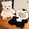Adorable Jointed Penguin Medal Bear Plush Doll With Removable Outfits Perfect For Children And Collectors