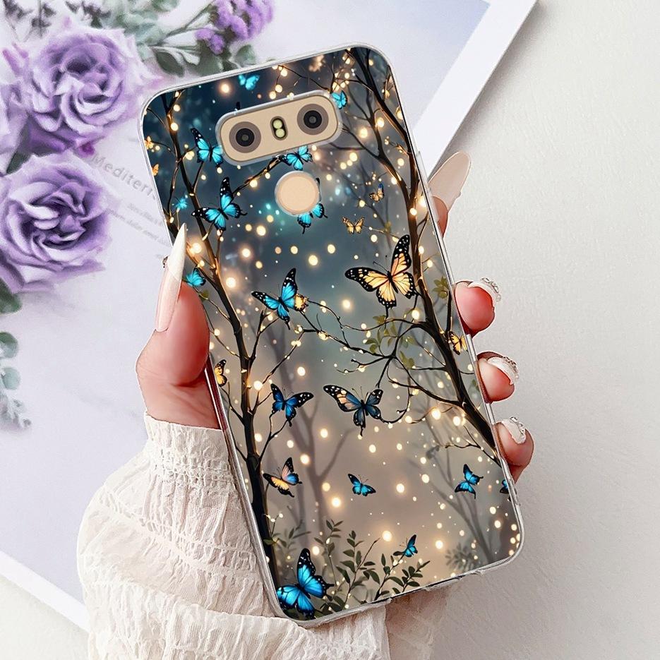For LG G6 Case LG G6+ H870 H871 H872 H873 H870K Luxury Fashion Painted Cover 5.7'' Soft Silicone Case For LG G6 Plus LGG6 Fundas