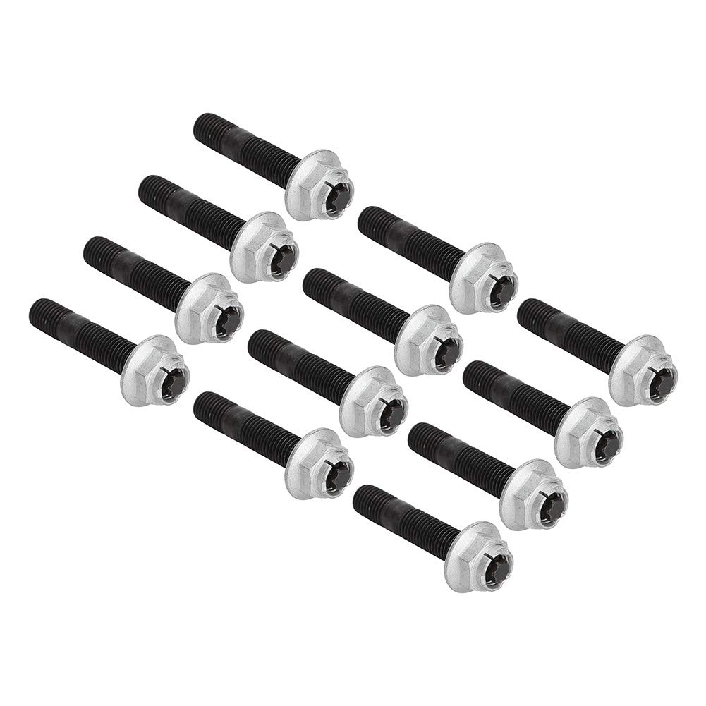 Gorgeri Exhaust Stud Kit, Exhaust Manifold Stud Nut Set 1HZ 1HDT 4. Fits 70 75 80100 Series 9017910128