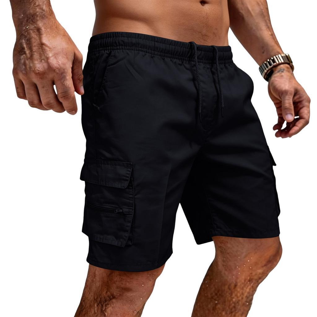 Men's Casual Stylish Lightweight Breathable Shorts - Men's Loose Multi-pocket Outdoor Sports Work Pants