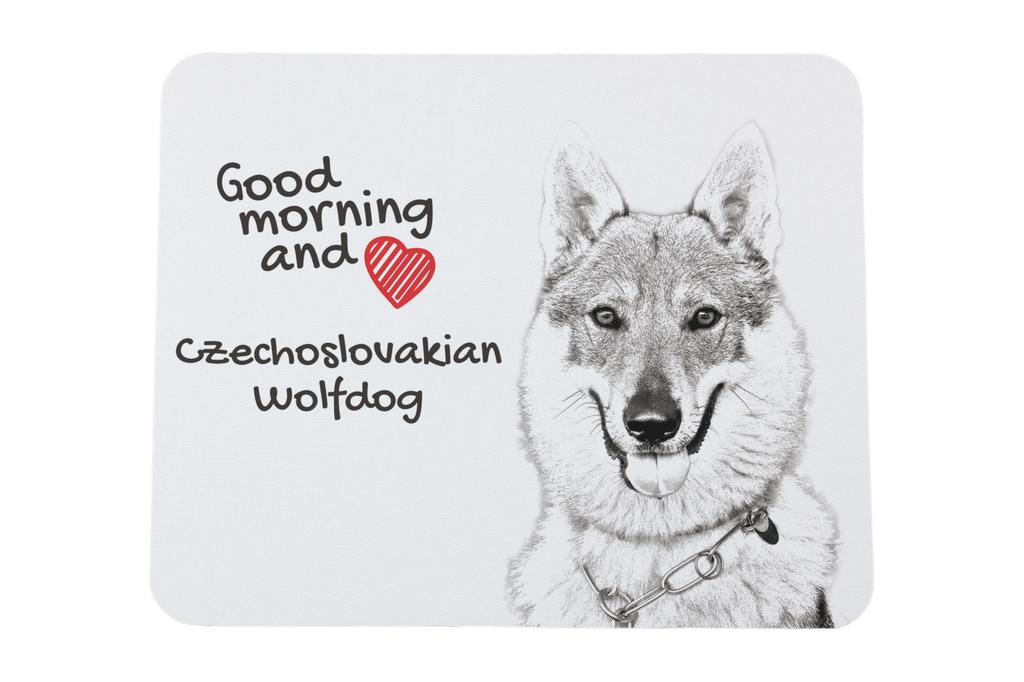 Czechoslovakian Wolfdog, Vlcak – Mouse pad with print, personalized dog-themed mouse pad | Art-Dog