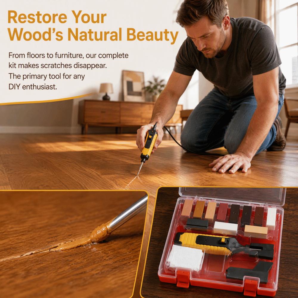 11 Color Wax Blocks Floor Repair Kit Easy Use Tool Tile Repair Kits For Kitchen Tile