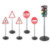 Traffic Signs Light Pretend Play Toy Education Toy Fun Themed Parties Decor