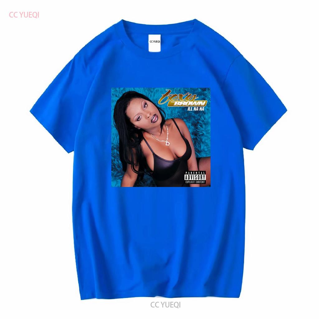Foxy Brown Hip Hop Rap Black T Shirt S 5xl Long Or Short Sleeves Vintage Washed Soft Homme Designer Clothes