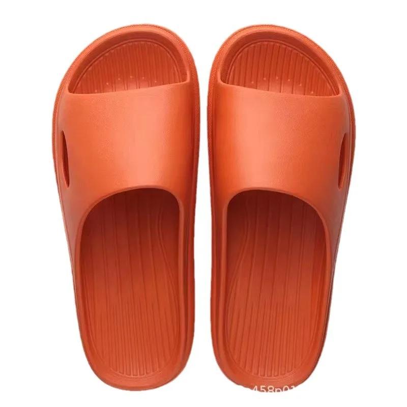 Couple's Summer Slippers Women Men Comfortable Anti-Slip for Indoor/Home Use EVA Lightweight Sandals Flip Flops Women