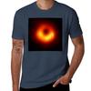 First Ever Image Of A Black Hole In Polarized Light 8k Resolution Tshirt Work Utility Casual Tee Shirt