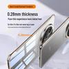 Han Nuo Ultra-tenký průhledný ochranný kryt pro řadu Huawei Mate 70 Pro
