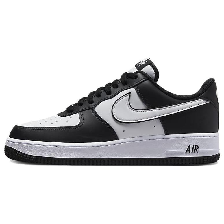 Nike Air Force 1 Low top Skateboard Shoes Men's White Black DV0788-001(Team10-AI-)