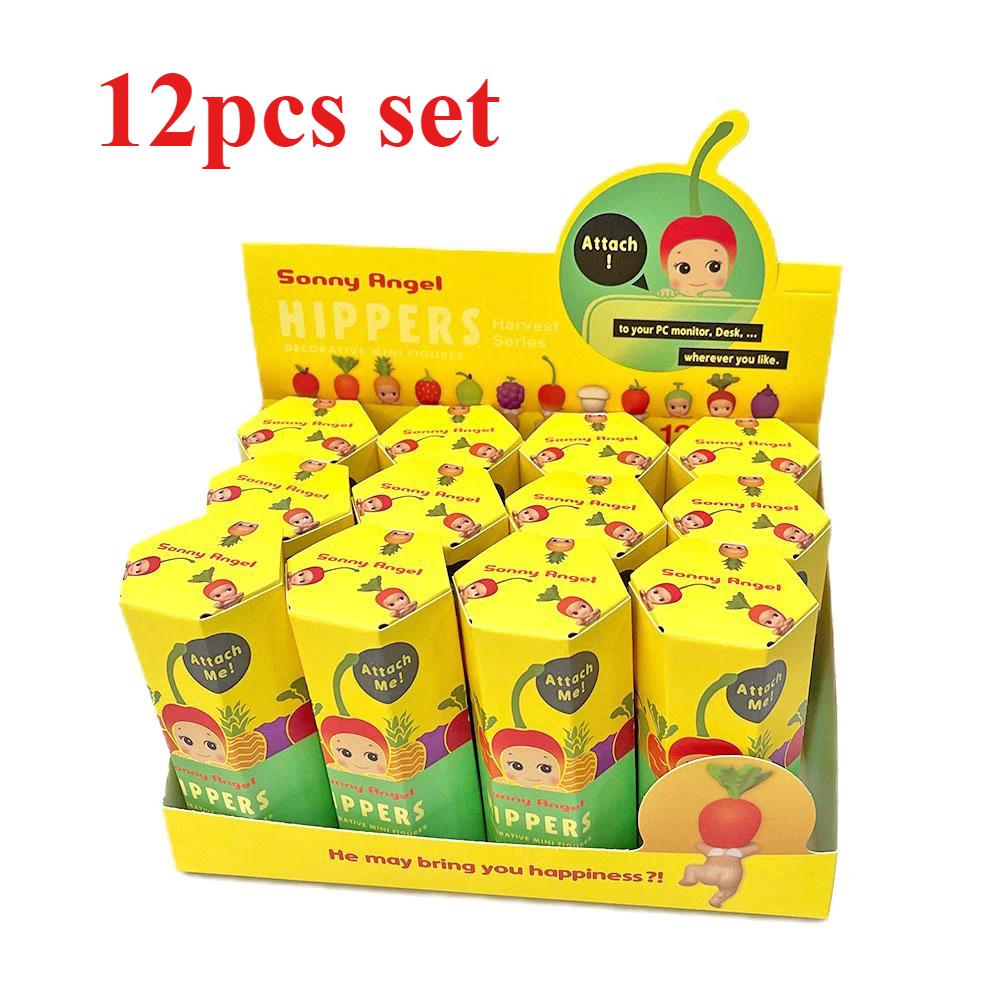 New Miniso Angel Blind Box 20th Anniversary Harvest Series Fruit and Vegetable Anime Figures Ornaments Dolls Fans Children Gift