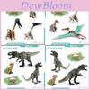 Realistic Jurassic Dinosaur Growth Cycle Model For Educational And Decorative Purposes