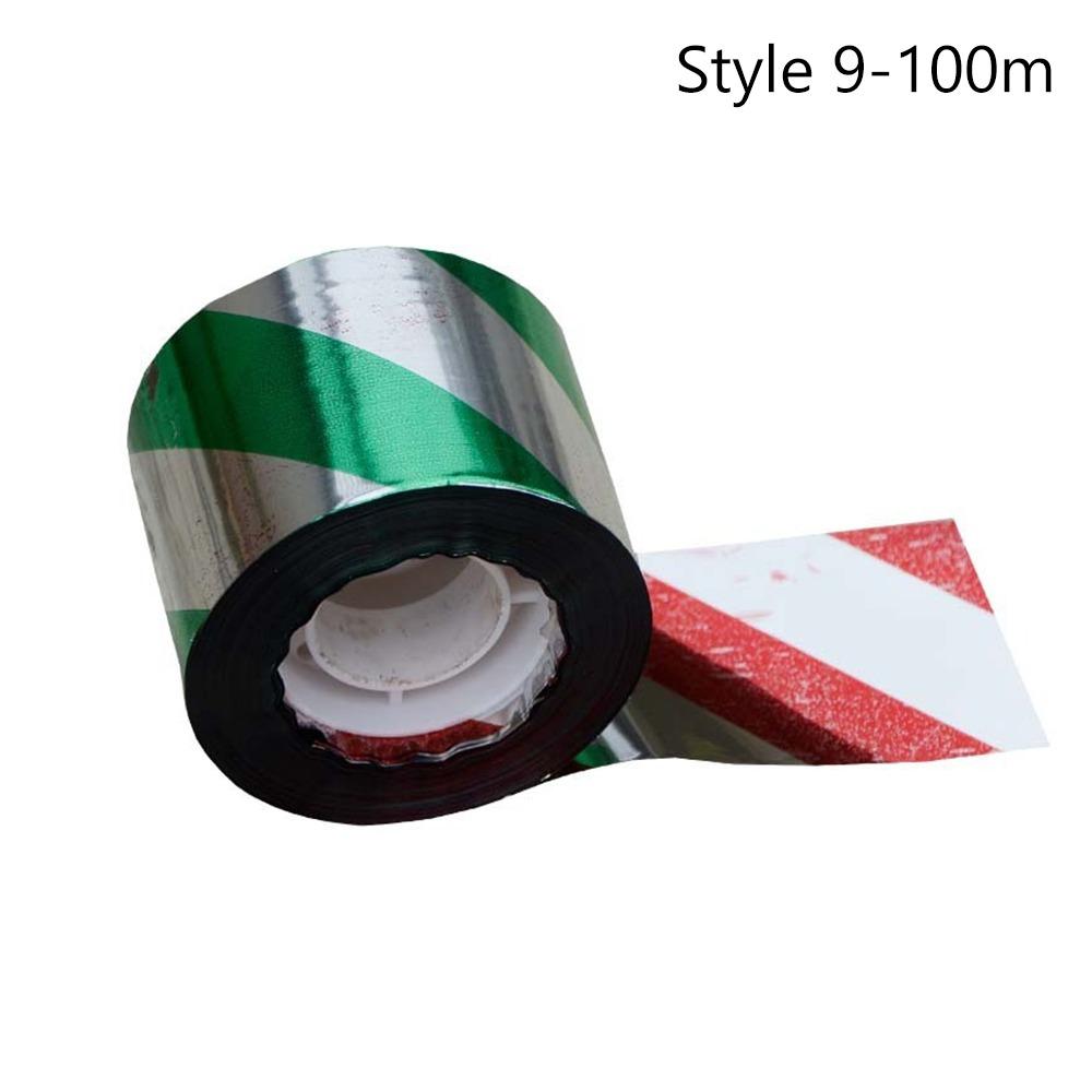 50M/100M Double-sided Reflective Bird Repellent Ribbon Multipurpose Flashing Hanging Anti Bird Tape Adhesive-free