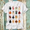 Süße Hühner Liste Hühner in meinem Kopf T-Shirt Oberteil Design Unisex Damen Herren #26 Unisex T-Shirt