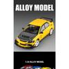 1/24 Mitsubishi Lancer Evolution IX EVO Modified Car Alloy Car Model Sound and Light Children's Toy Collectibles Birthday Gift