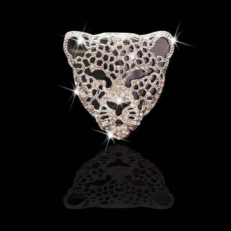 Car Air Freshener In Auto Interior Decor Aroma Car Diffuser Vent Clip Diamond Leopard Solid Perfume Bling Car Accessories Auto