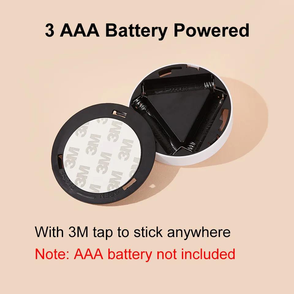 LED Touch Sunset Night Light Wardrobe Lamp Drawer Lights AAA Battery Powered Atmosphere Lighting For Bedroom Decoration