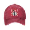 Chayanne Chiquito Meme Music Singer Washed Denim Cap Casual Baseball Caps Adjustable Hat Summer Unisex Baseball Hats