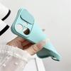 Slide Camera Lens Protection Cover for IPhone 16E 16 15 14 Plus 13 12 11 Pro XS XR Max 8 7 Phone Case Shockproof Soft Silicone