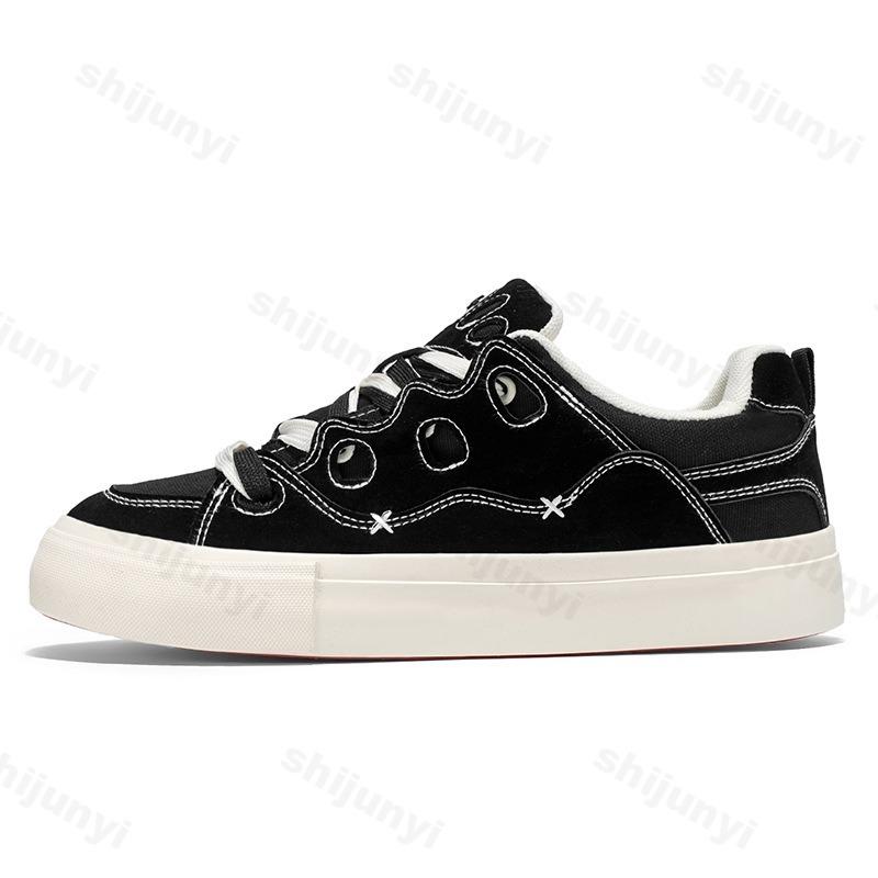 Fashion 2025 Autumn New Niche Designed Plaid Low Top Casual Shoes for Men Fashion Trend Comfortable Versatile Non Slip Lace Up Sneakers