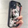 Tuschegemaltes Schmetterlings-Augen-Etui für iPhone 14/15/16/17 Pro Max